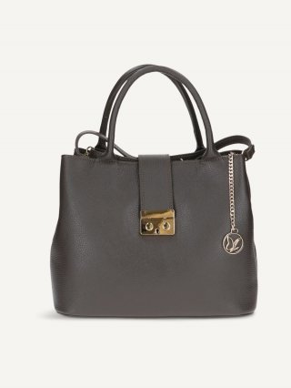 Caprice Handtasche - Dunkelbraunes Nappaleder