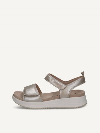Caprice Sandale - Taupe-Metallic