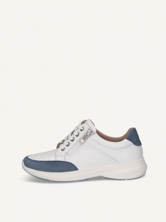 Caprice Sneaker - Weiß/Hellblau