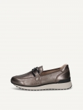 Caprice Slipper - Piombo-Metallic