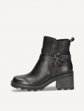 Caprice Stiefelette - Schwarzes Nappaleder