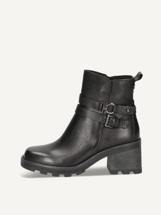 Caprice Stiefelette - Schwarzes Nappaleder