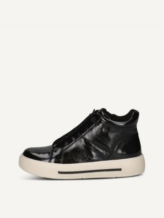 Caprice Sneaker - Schwarzes Naplakleder