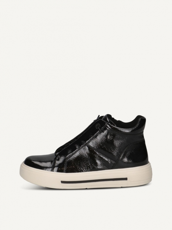 Caprice Sneaker - Schwarzes Naplakleder