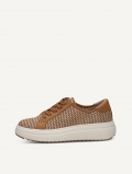 Caprice Sneaker - Kamelfarbener Kamm