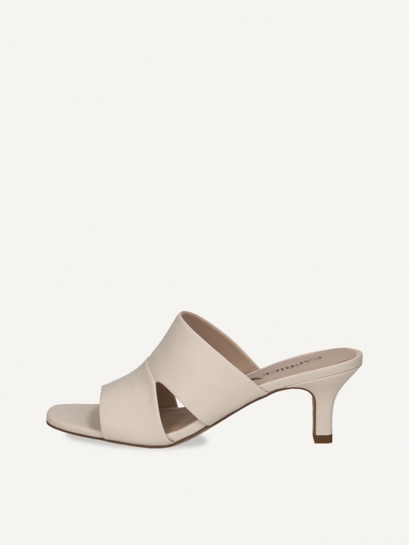 Caprice Pantolette - Offwhite Nappa