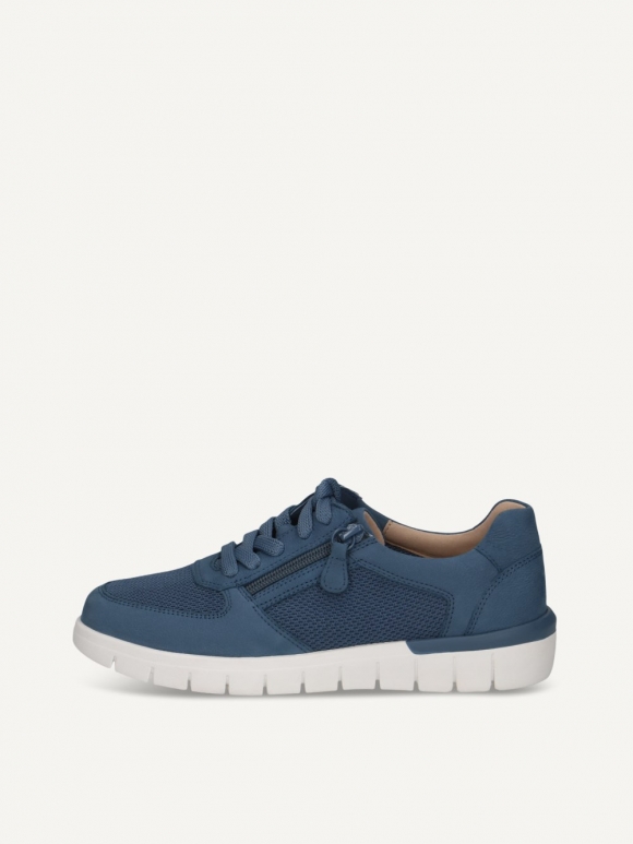 Caprice Sneaker - Blaues Kammleder