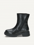 Caprice Stiefelette - Schwarzes Nappaleder