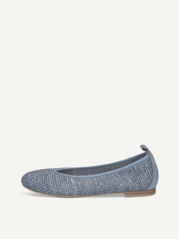 Caprice Ballerina - Blauer Kamm