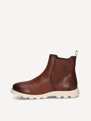 Caprice Stiefelette - Cognacfarbenes Nappaleder