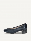 Caprice Pumps - Marineblau-Perlmutt-Kamm
