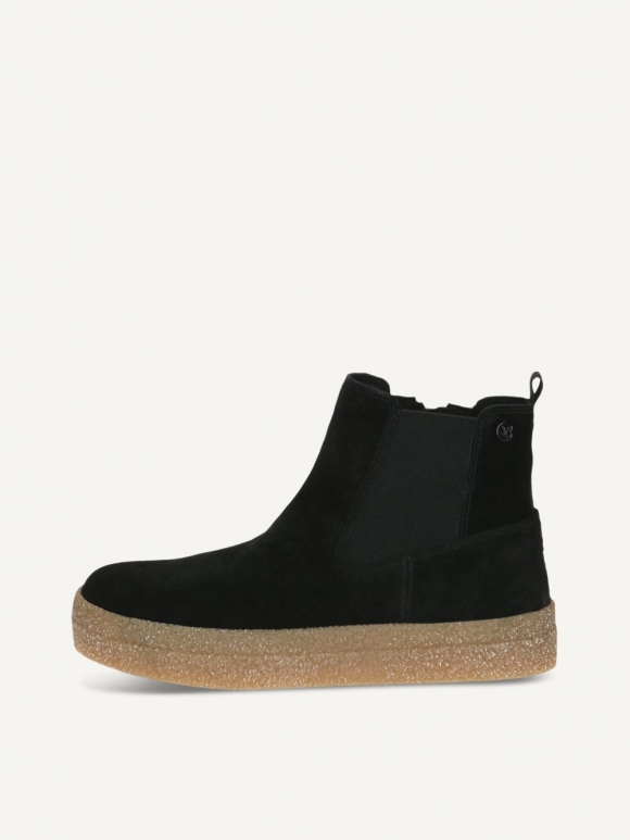 Caprice Stiefelette - Schwarzes Wildleder