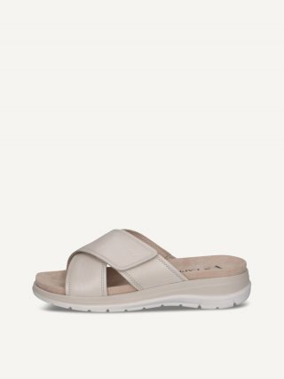 Caprice Slipper - Perlmutt-Nappa