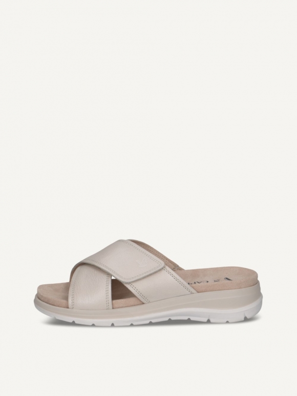 Caprice Slipper - Perlmutt-Nappa