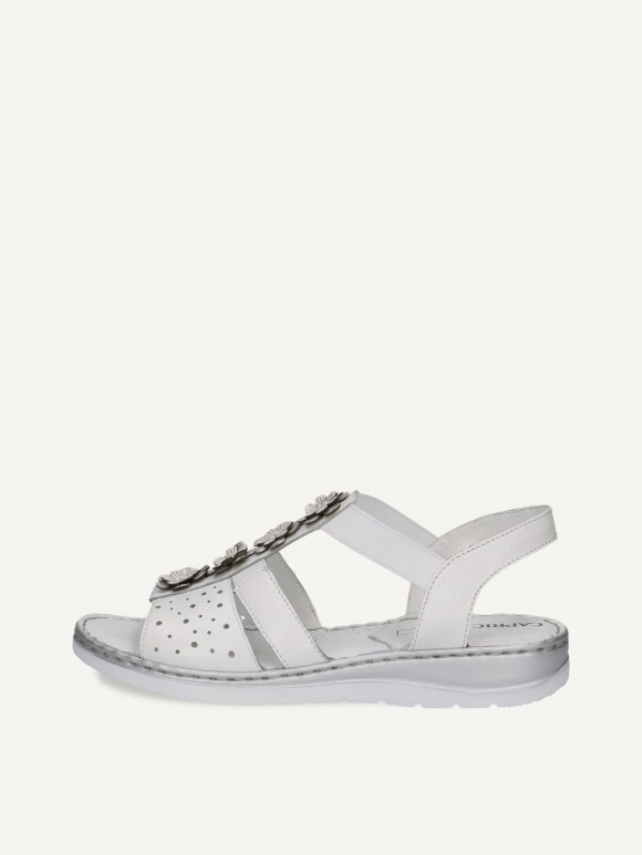 Caprice Sandalette - Weißer Kamm