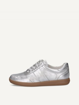 Caprice Sneaker - Silbernes Metall.
