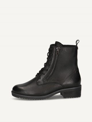 Caprice Stiefelette - Schwarzes Nappaleder