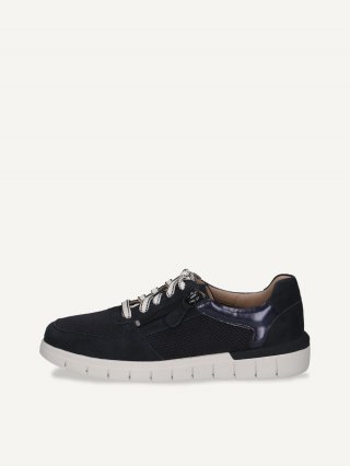 Caprice Sneaker - Ozeanfarbenes Kammleder