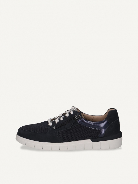 Caprice Sneaker - Ozeanfarbenes Kammleder