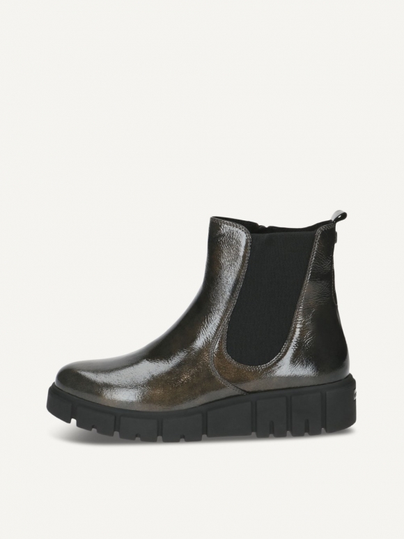 Caprice Chelsea Boot - Rostfarbenes Nappaleder