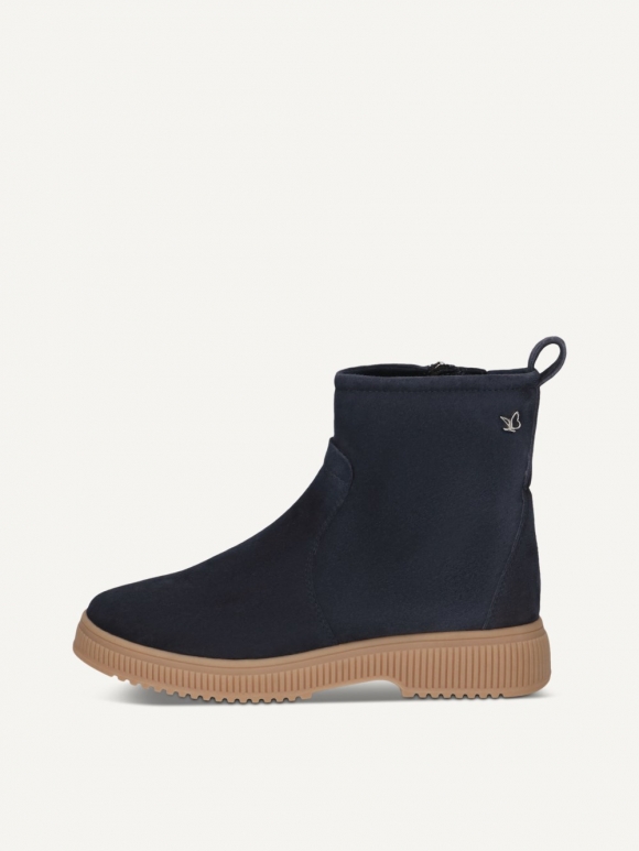 Caprice Stiefelette - Ozeanfarbenes Wildleder