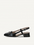 Caprice Slingpumps - Schwarzes Naplak