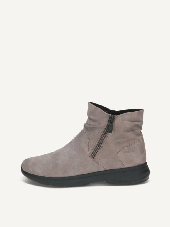 Caprice Stiefelette - Dunkeltaupefarbenes Wildleder