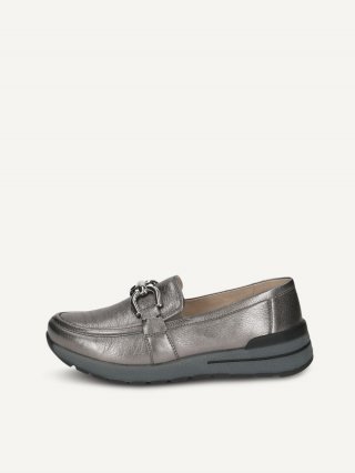 Caprice Slipper - Stein-Metallic