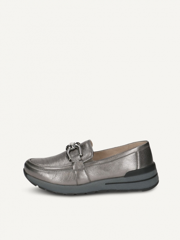 Caprice Slipper - Stein-Metallic
