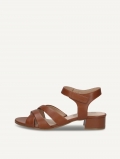 Caprice Sandalette - Cognac-Nappaleder