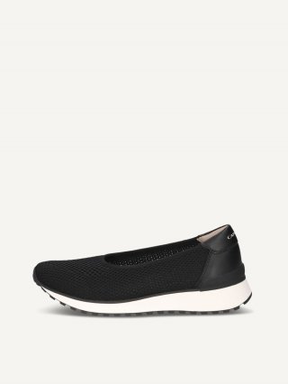 Caprice Sneaker - Schwarzer Strickkamm