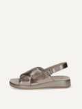 Caprice Sandale - Taupe Metallic