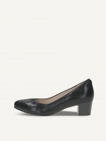 Caprice Pumps - Schwarzes Reptil