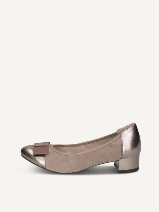 Caprice Pumps - Schlammfarbener Kamm
