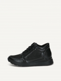 Caprice Sneaker - Schwarzer Kammleder