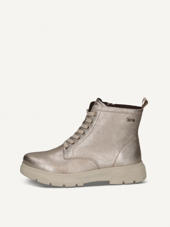 Caprice Stiefelette - Platinmetall.