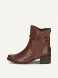 Caprice Stiefelette - Cognacfarbener Kamm
