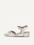 Caprice Sandalette - Weißer Kamm