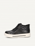Caprice Stiefelette - Schwarzes Nappaleder