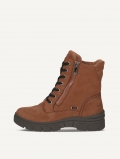 Caprice Stiefelette - Cognac-Nubuk