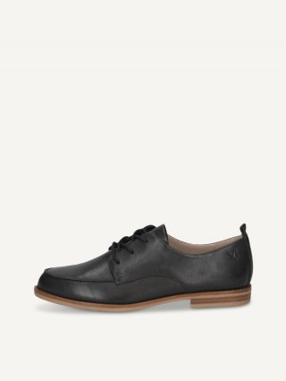 Caprice Halbschuh - Ozeanfarbenes Nappaleder