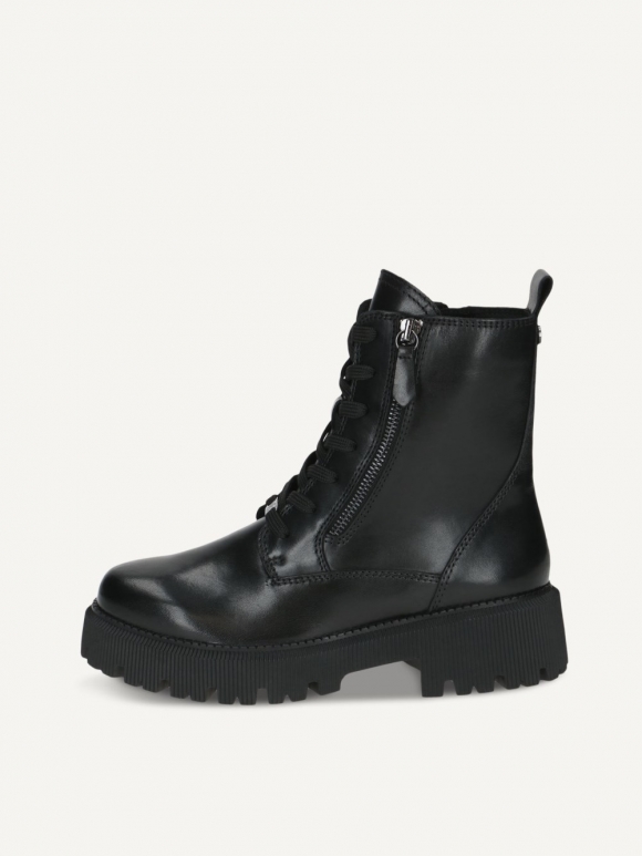Caprice Stiefelette - Schwarzes Nappaleder