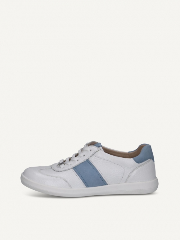Caprice Sneaker - Weißes Rehleder