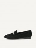 Caprice Slipper - Schwarzes Wildleder