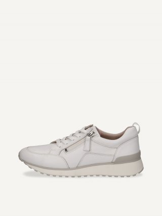 Caprice Sneaker - Weißes Nappaleder