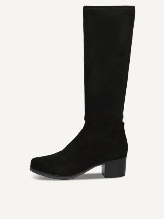 Caprice Stiefel - Schwarzes Stretchleder