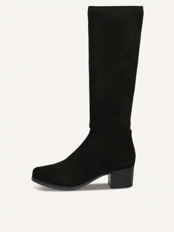 Caprice Stiefel - Schwarzes Stretchleder