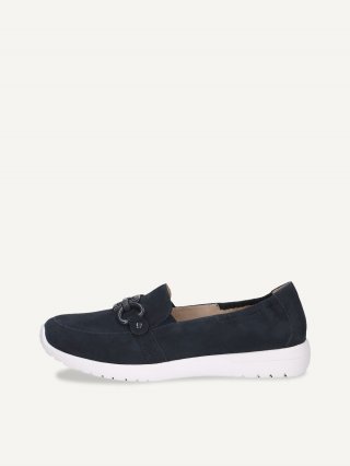 Caprice Slipper - Ozean-Wildleder