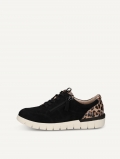 Caprice Sneaker - Schwarzer Leo-Kamm