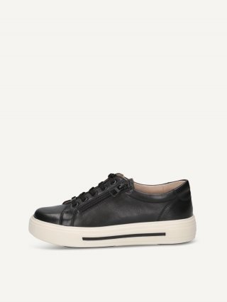 Caprice Sneaker - Schwarzes Nappa